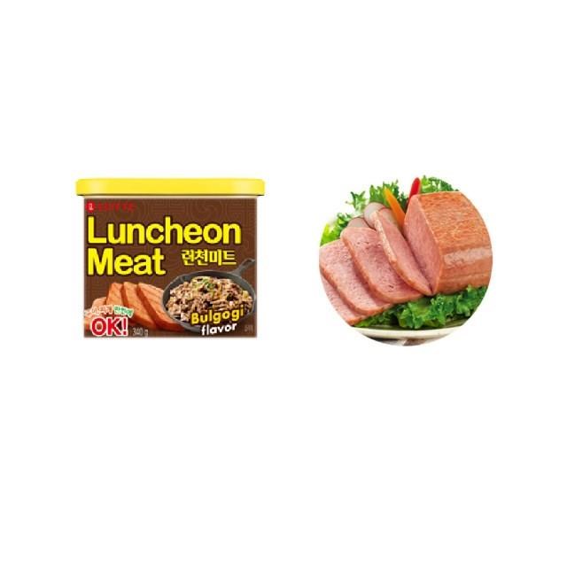 韓國 LOTTE 午餐肉(烤肉風味) 340gx8罐
