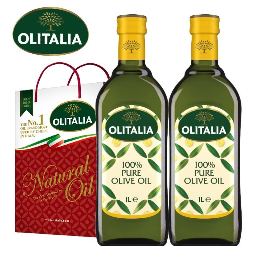 Olitalia 奧利塔 獨家橄欖油1000ml禮盒2組 (2罐/組)