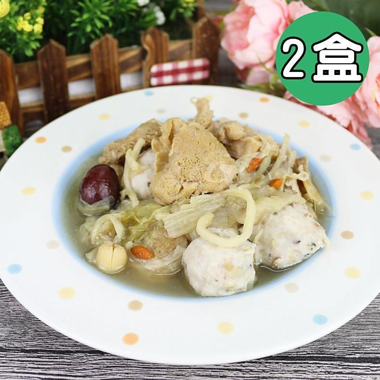 佛跳牆猴頭菇1200g(蛋素)x2盒