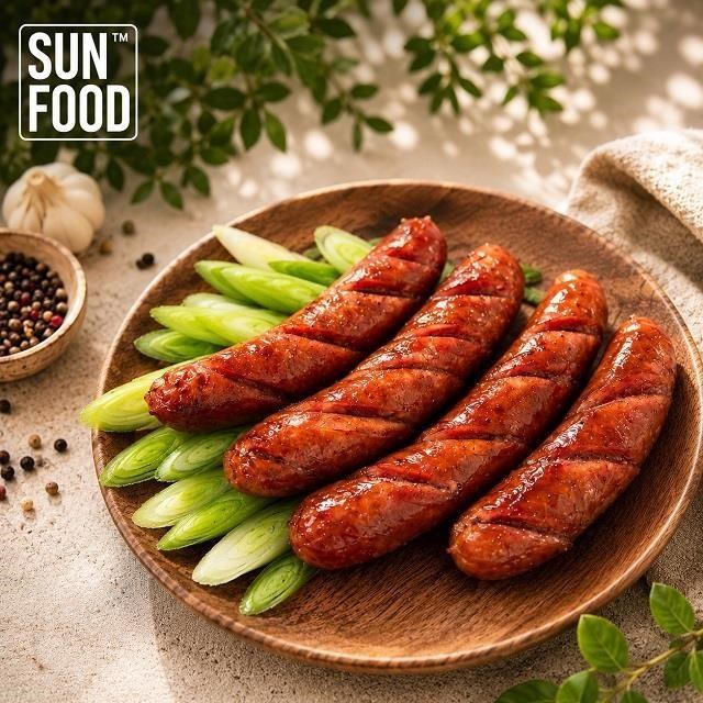sun-cet. 太禓食品 優質豬後腿香腸任選口味(600g/2包組)