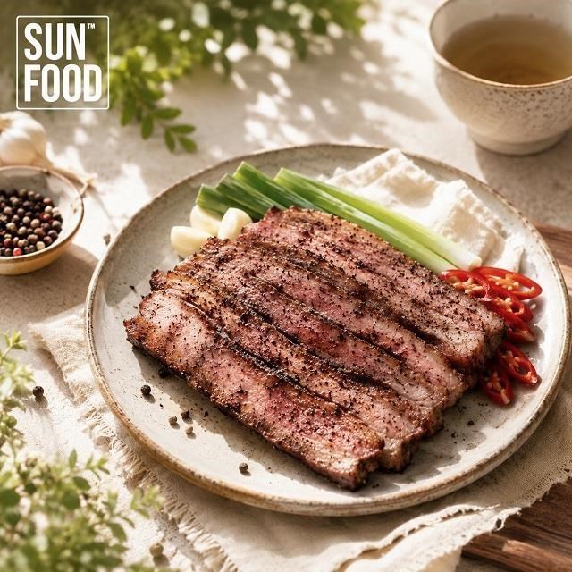 sun-cet. 太禓食品 手工部落鹹豬肉(210G/5條組)