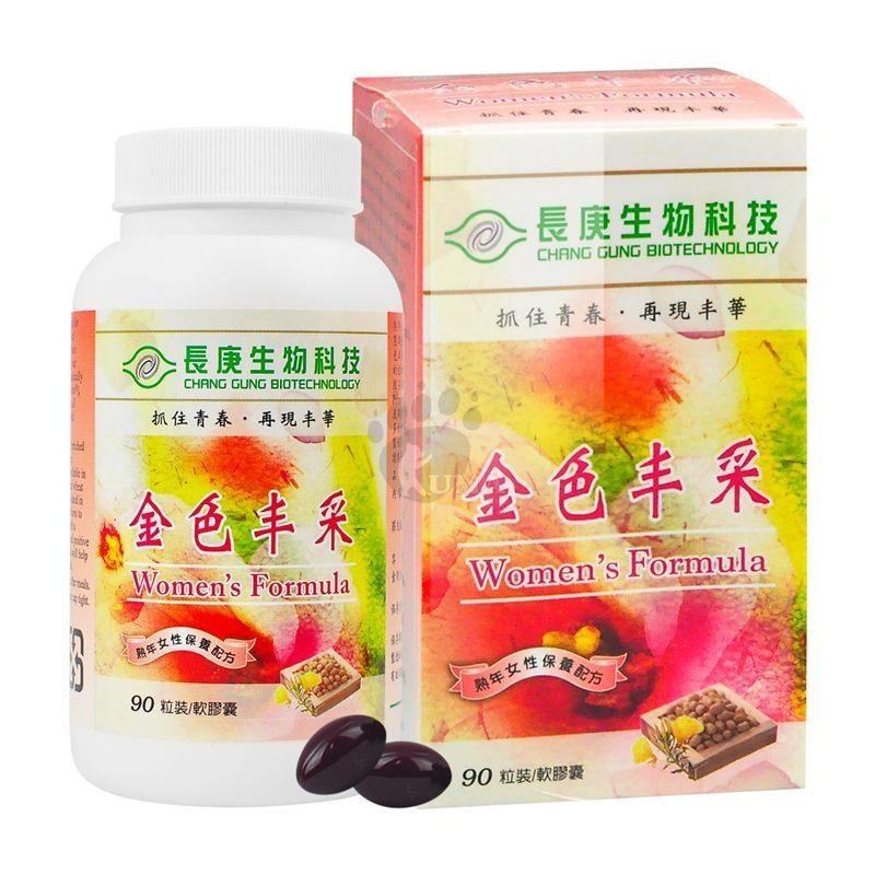 長庚生技 金色丰采軟膠囊 90粒/瓶
