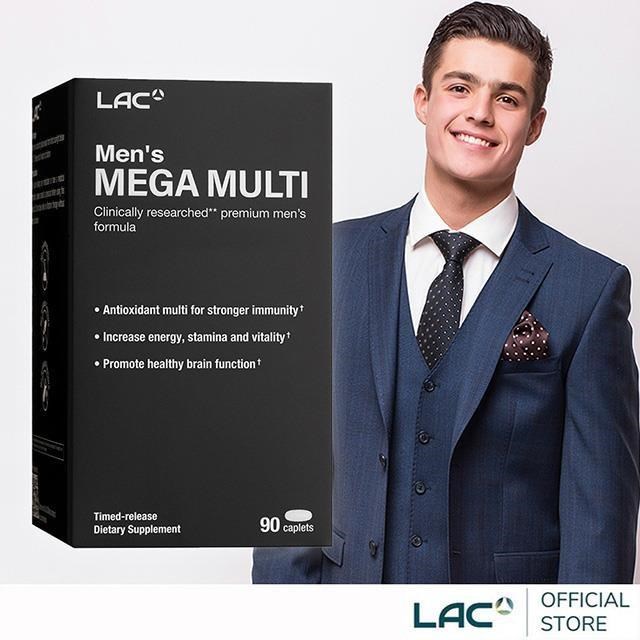 LAC 利維喜 美佳男綜合食品錠90錠(綜合維他命)