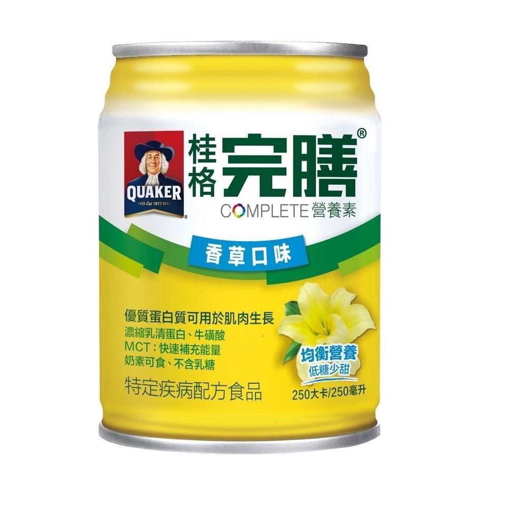 Quaker 桂格 香草低糖少甜 250ml*24瓶/箱