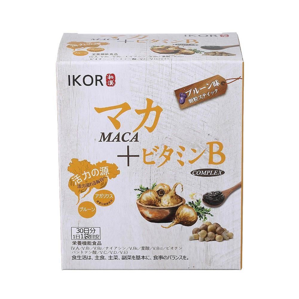 【南紡購物中心】 IKOR日本醫珂 元氣瑪卡BB顆粒食品 30袋