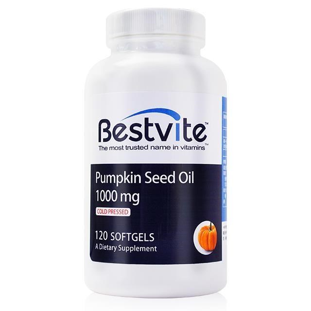 Bestvite 必賜力 南瓜籽油膠囊1瓶(120顆)