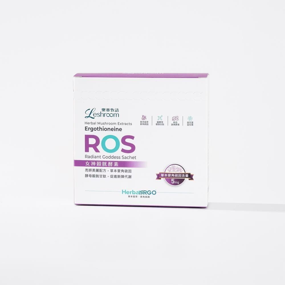 淨的伊 新包裝 ROS 女神穀胱酵素 (與虎尾科大蔡教授合作)