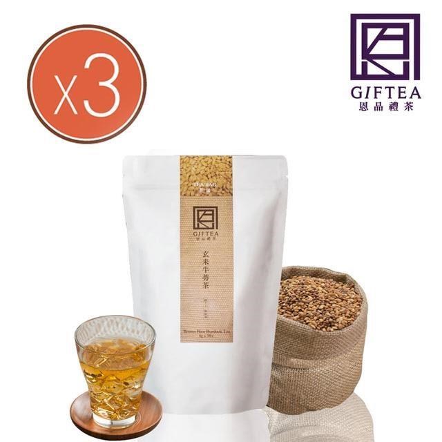 恩品禮茶 【南紡購物中心】 【禮茶】玄米牛蒡茶包(8g - 12包)共3包