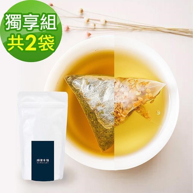 順便幸福 黃金蕎麥茶+金萱烏龍茶各10包/袋,共2袋(蕎麥 金萱 可冷泡)