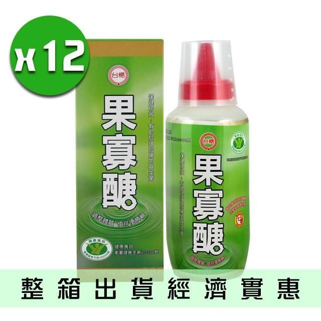 【台糖生技】果寡醣/果寡糖x12瓶(400公克/瓶)_整箱出貨,經濟實惠