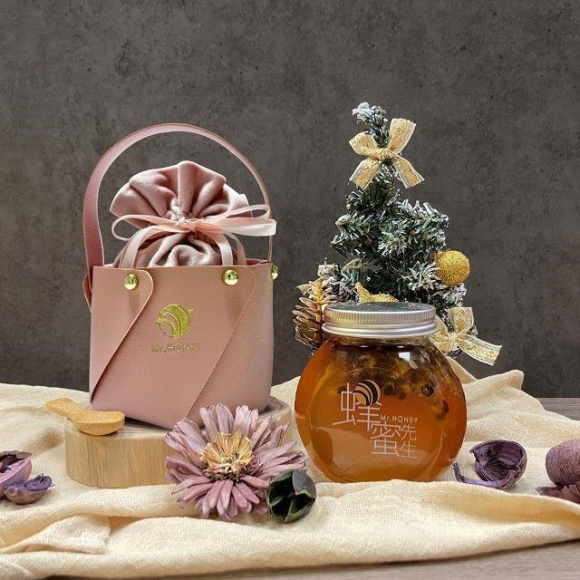 Mr.HONEY 蜂蜜先生 蜂蜜提籃組(240g)-蜂蜜漬百香果醬
