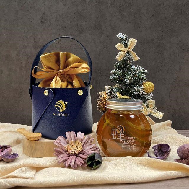 Mr.HONEY 蜂蜜先生 蜂蜜提籃組(240g)-蜂蜜漬檸檬醬