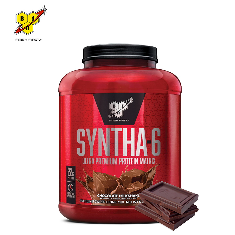 BSN 畢斯恩 Syntha-6 頂級綜合乳清蛋白5磅(多口味可選)