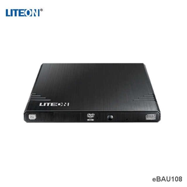 LITEON eBAU108 超薄型外接式燒錄器(黑)