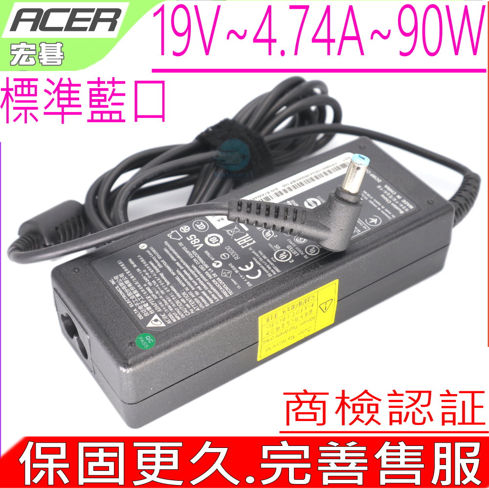 90W 19V 4.74A  3830TG 4820TG 5820TG 5830TG TM8372 TMP449 5750G 5755G 5760G 6825G 5740G 5810TZ 4741G 4755G 4750G TMP633 4730ZG E5-472 E1-531 E5-572G A715-76 AS5820T TMP257-M 4752G P449 P653 P633 TM4740 E5-491G A315-31 8472G TM4730 5830T
