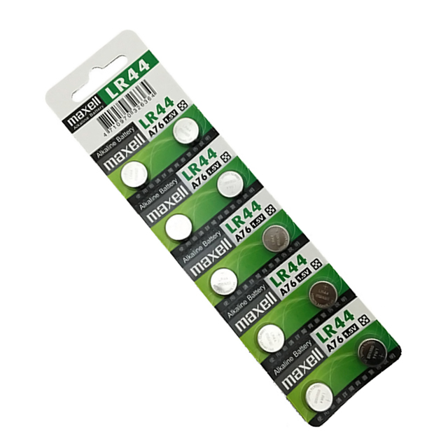 Maxell 日本品牌 水銀電池 LR44 (30入)