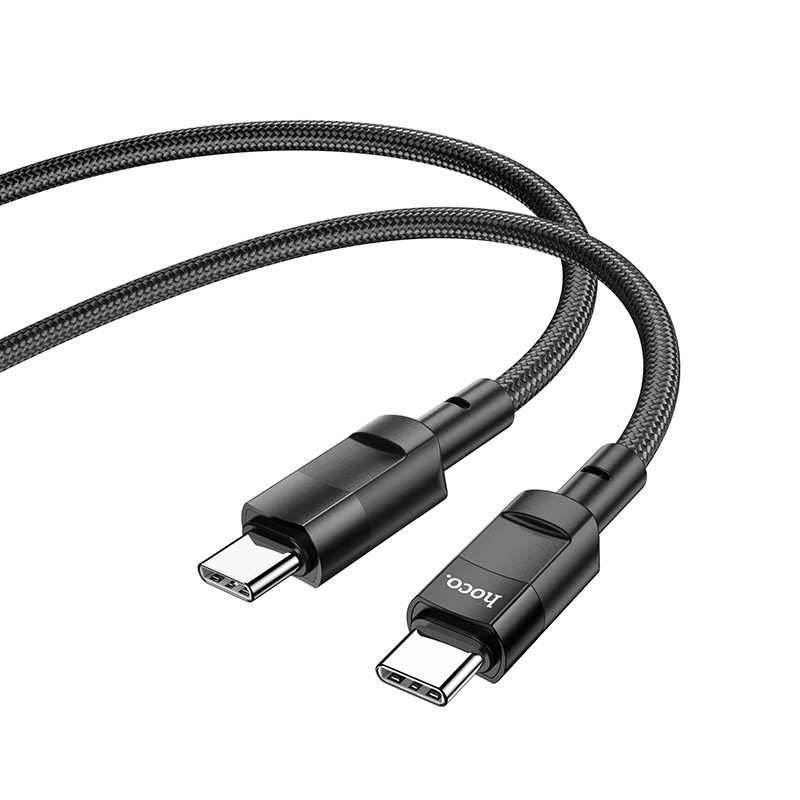   U106 Type-C to Type-C 邦能100W充電數據線 黑色