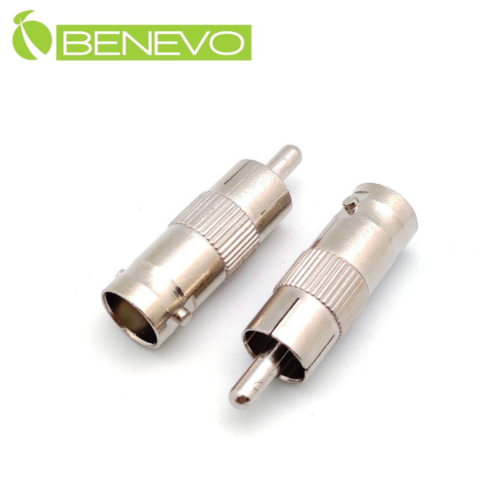 BENEVO BNC母轉RCA/AV/CV公轉接頭