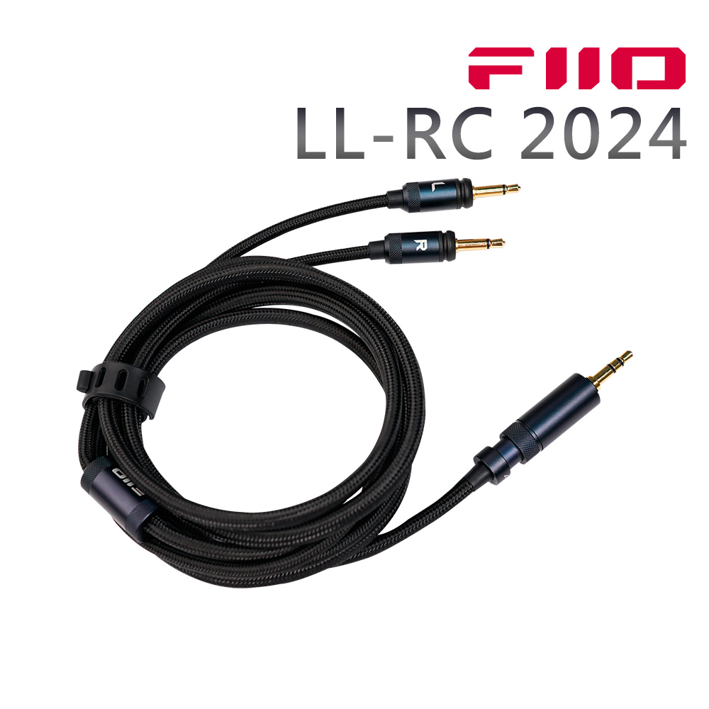 FIIO LL-RC 高純度古河單晶銅雙3.5mm耳機升級線(1.5M)