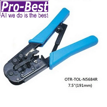 PRO-BEST 4P6P8P網路壓著鉗(HT-N5684R)