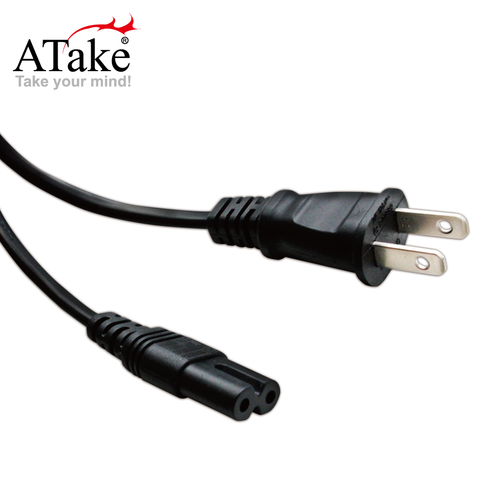 ATake - 8字頭筆記型電腦電源線 SCB-2P8S01