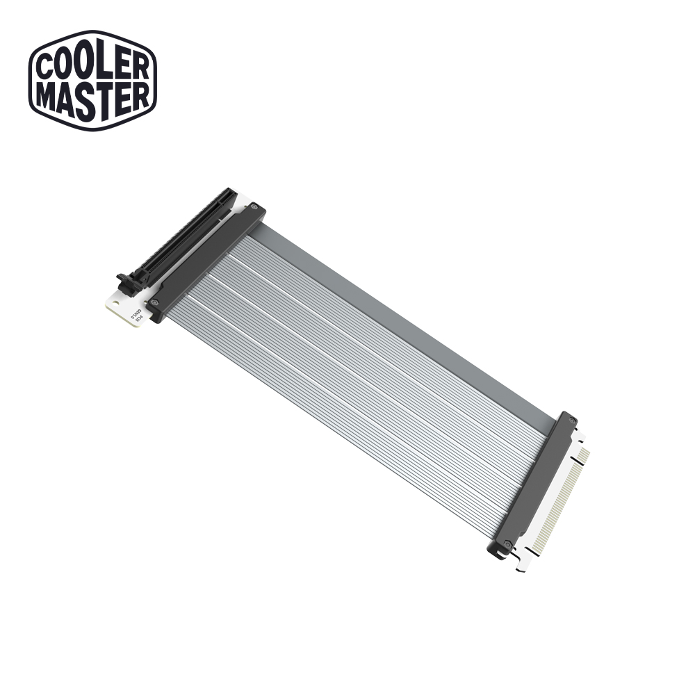 Cooler Master 酷碼 MASTERACCESSORY PCIE 5.0 X16 延長線 - 200MM 白色
