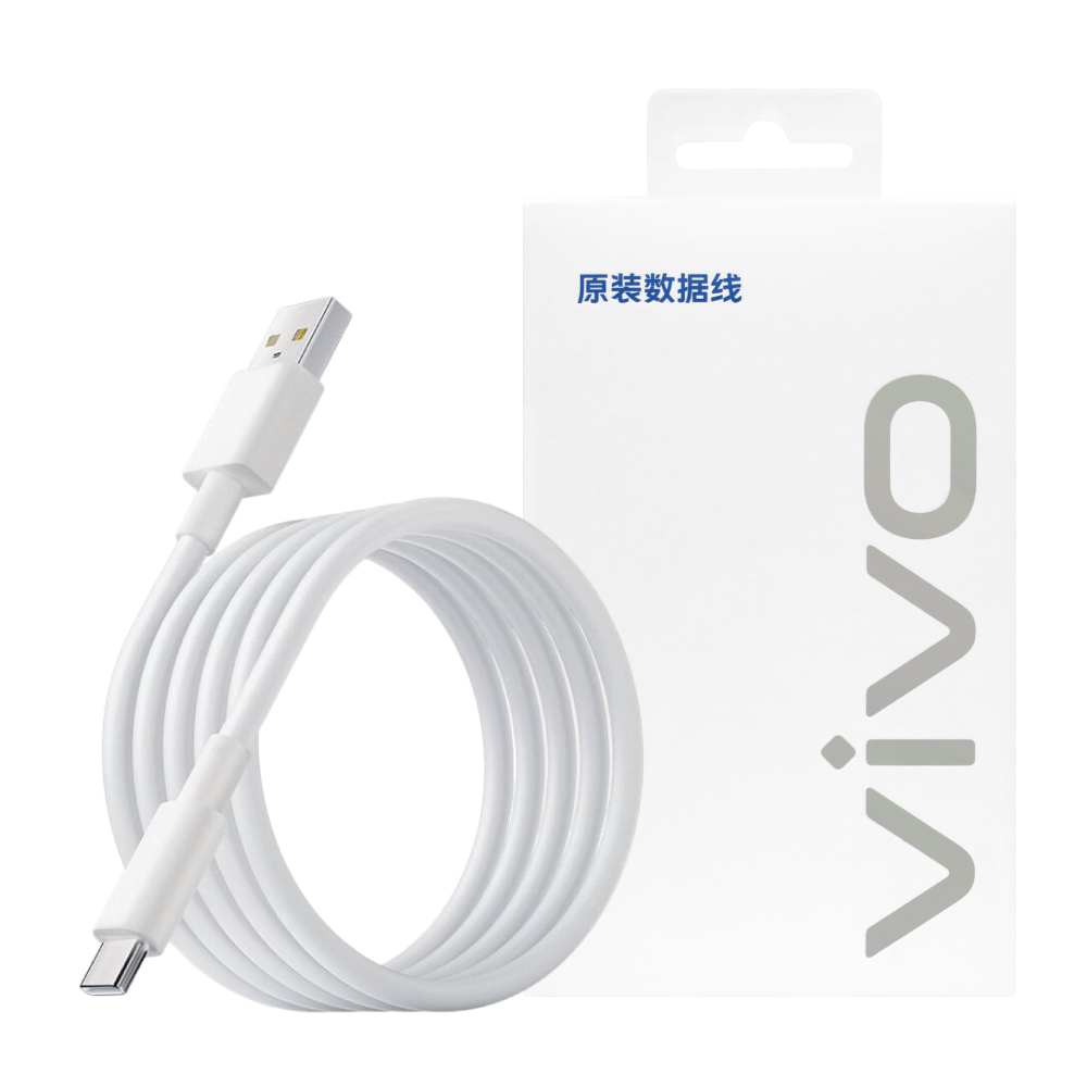 vivo 原廠 8.5A USB-A to Type-C 閃充充電線 1.5m -支援90W閃充 (盒裝)
