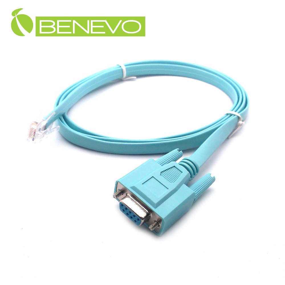 BENEVO 1.5M RJ45轉RS232轉接線/Console控制線