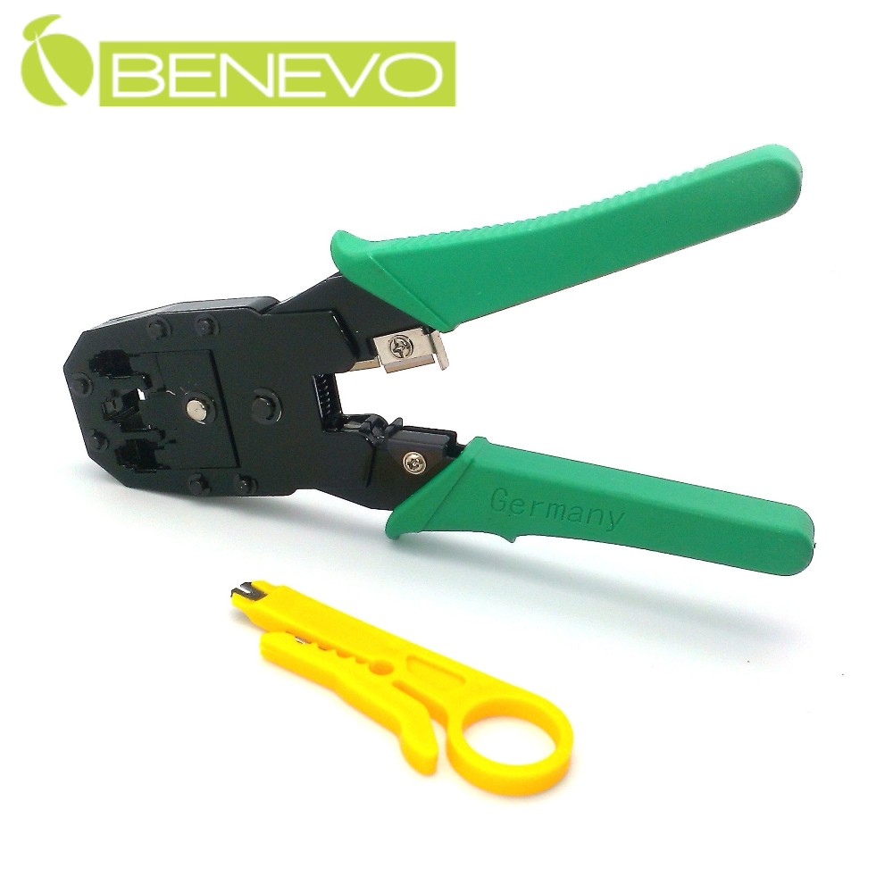 BENEVO實用型 多功能RJ45網路夾線鉗