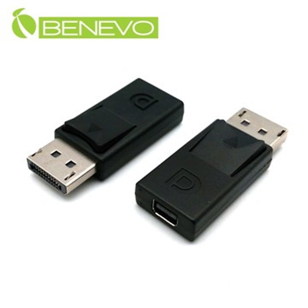 BENEVO DisplayPort(公)轉mini DP(母)訊號轉接頭