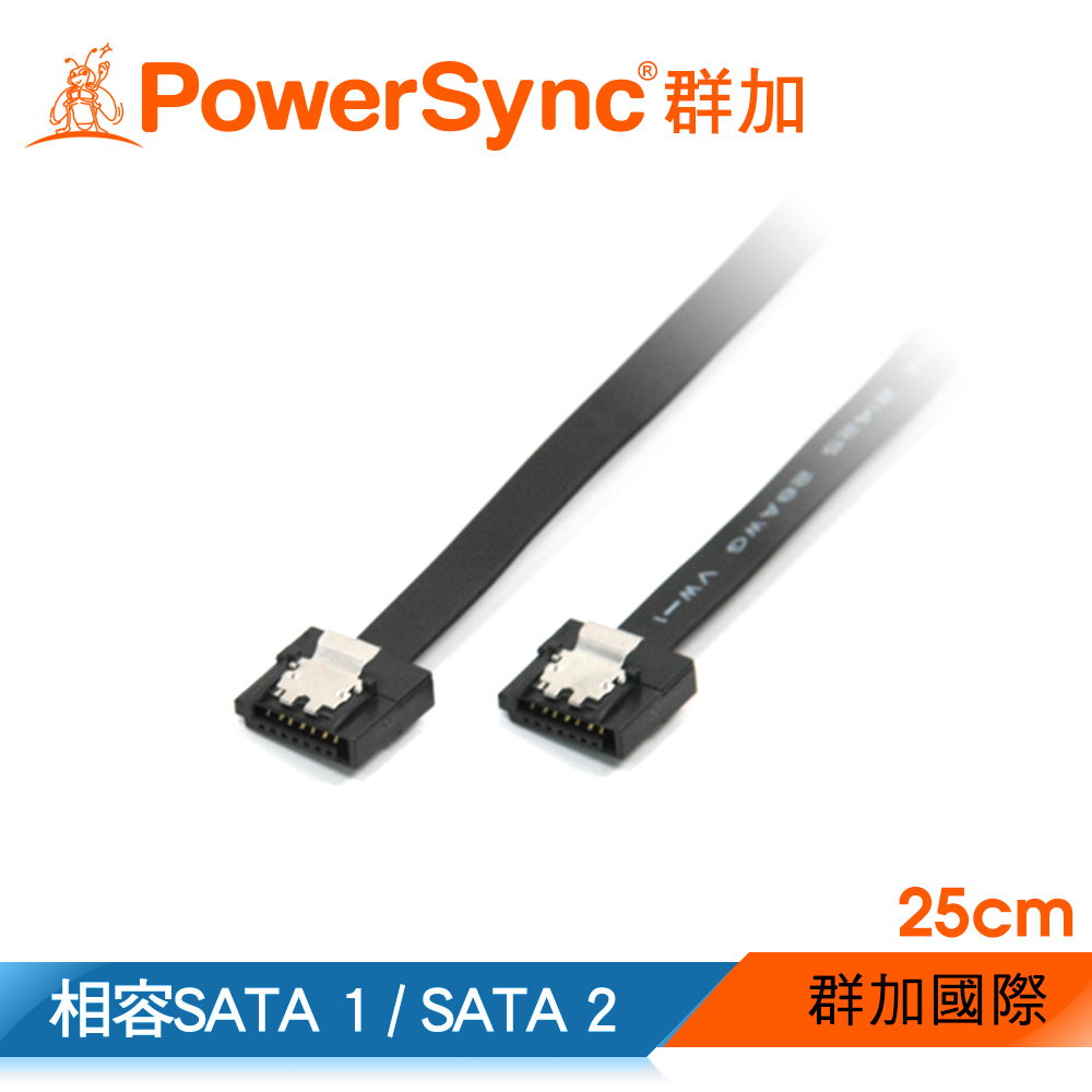 ★群加 包爾星克 SATA3資料傳輸線 25CM(SATA3-25B)