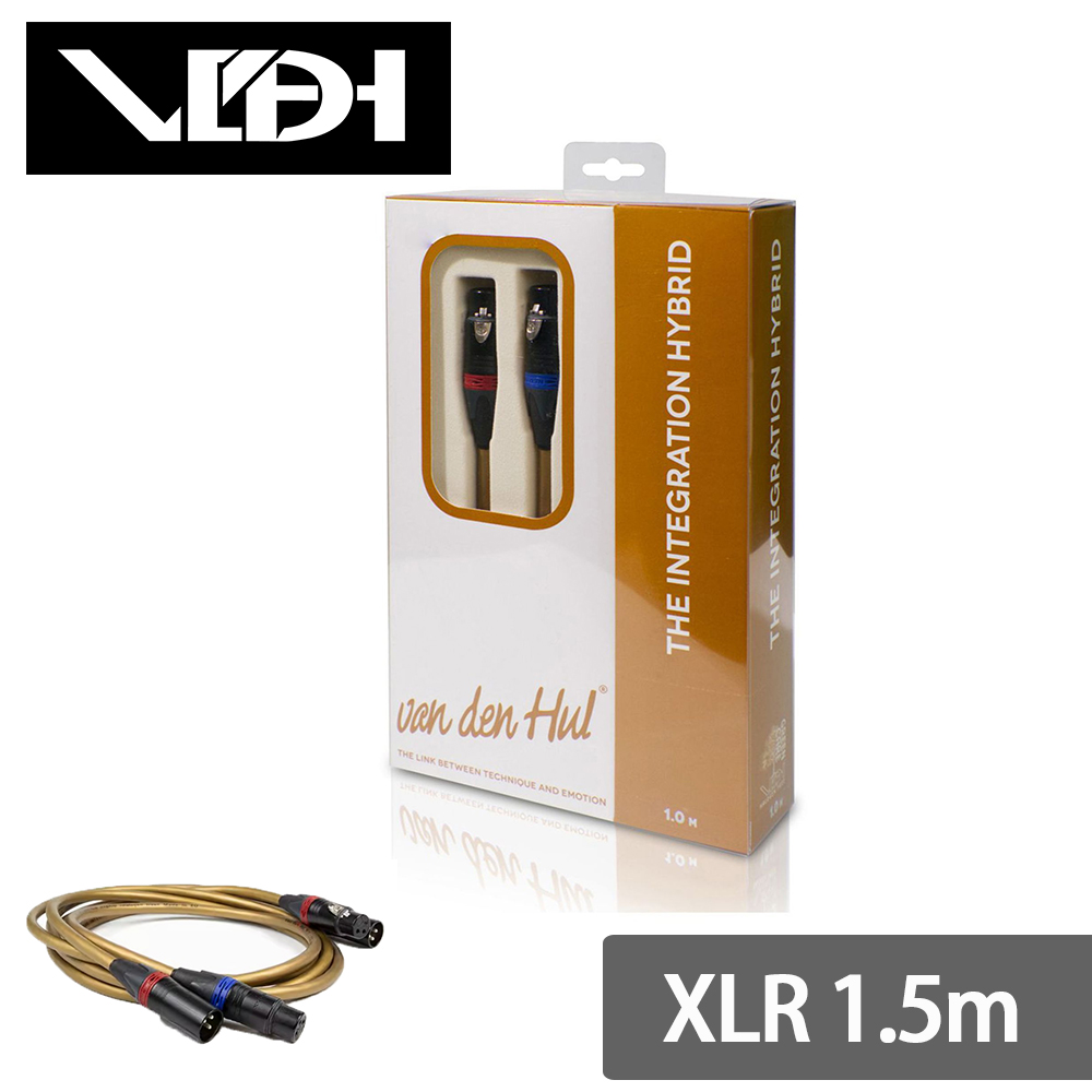 Van Den Hul 荷蘭范登豪The D-102 III Hybrid (XLR to XLR) 訊號線1.0M