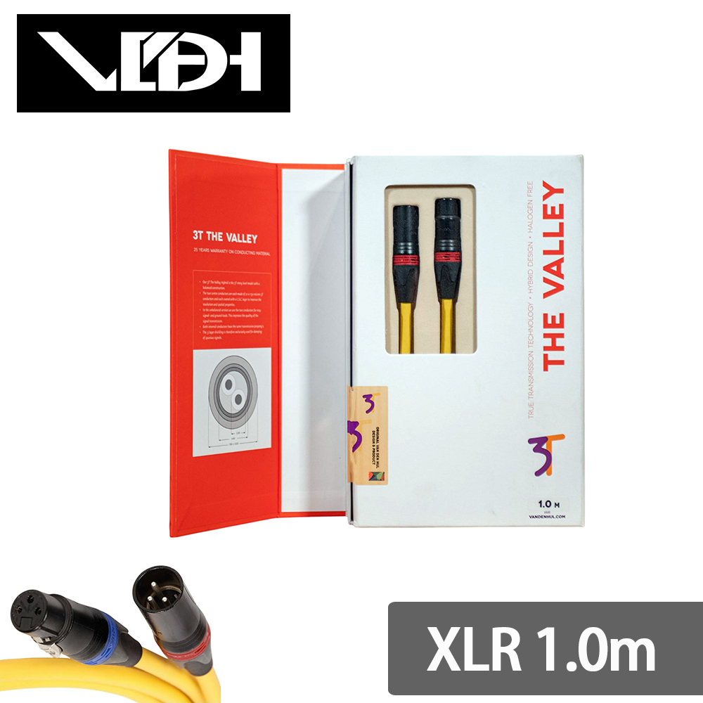 Van Den Hul 荷蘭范登豪The D-102 III Hybrid (XLR to XLR) 訊號線1.0M