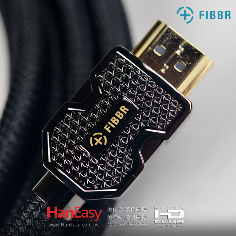 FIBBR Snowflake冰晶系列2.1鍍銀HDMI線1M