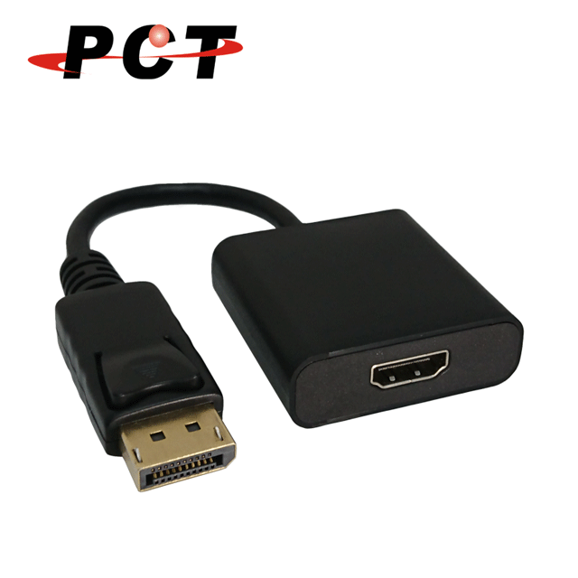 【PCT】DisplayPort轉HDMI轉接線 (DHA12-A)