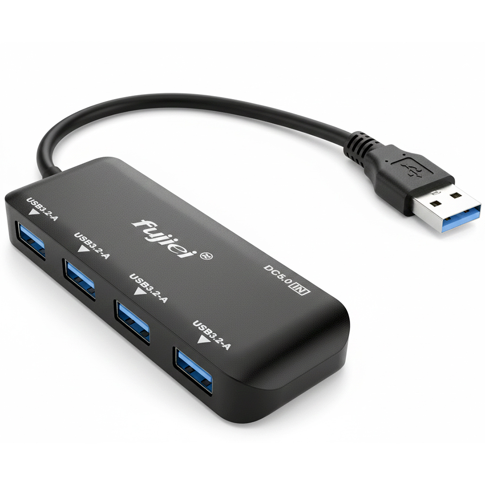 Fujiei 力祥 USB 3.2 HUB 4埠 寬間距 高速集線器