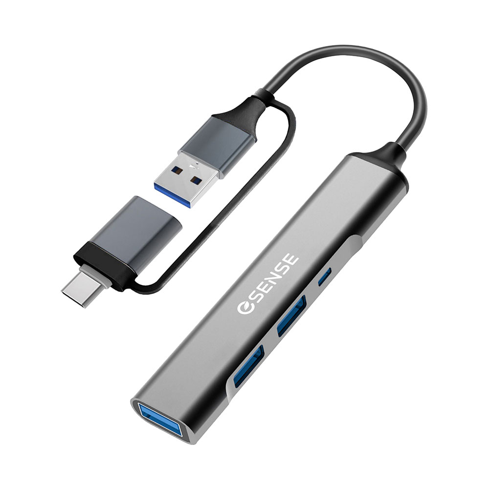 S649 A+C鋁合金USB3.2 Gen1 HUB