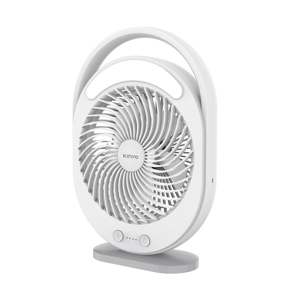 6吋桌立兩用充電風扇 UF-890
