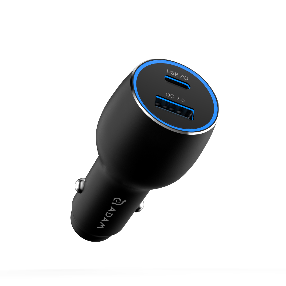 OMNIA C1 Pro 83W 超大功率雙孔車充 黑
