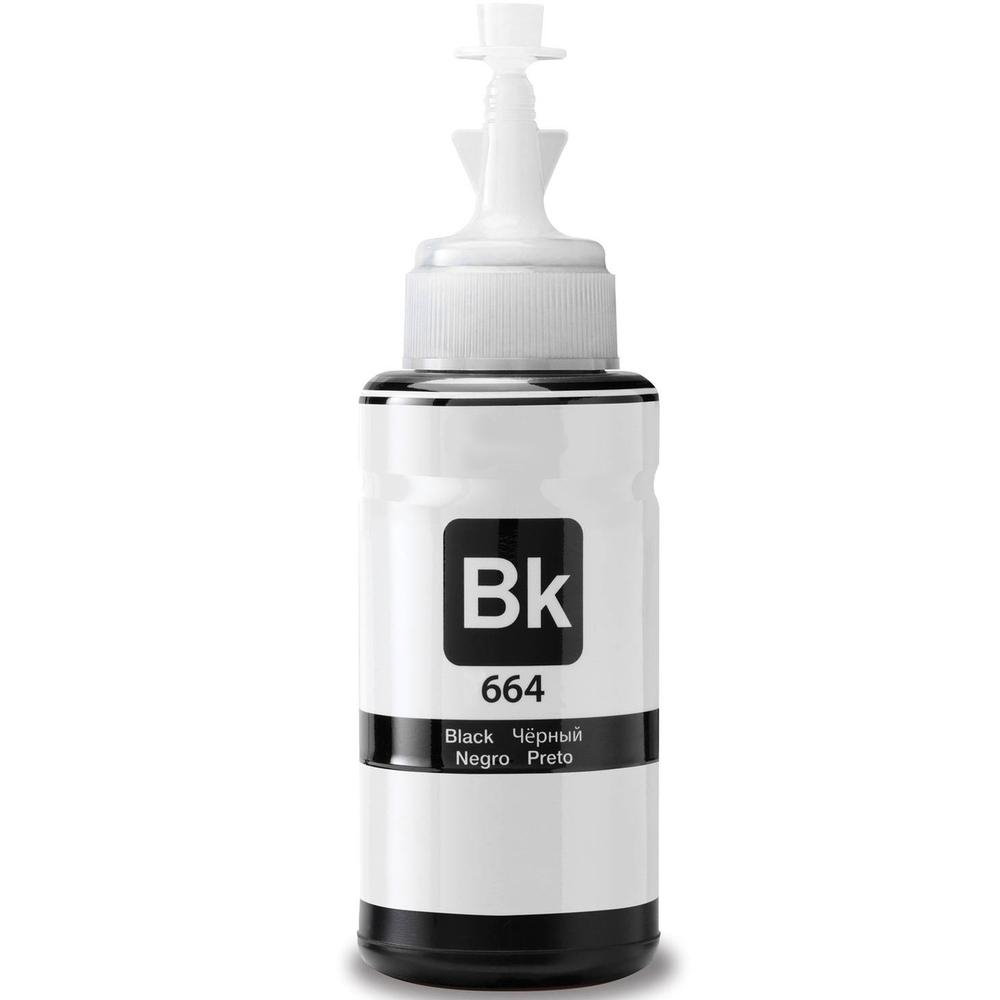 【INK FACTORY】EPSON T6641 黑色寫真型相容墨水 DYE INK 適用:L100