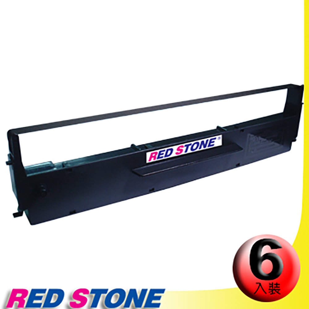 RED STONE 紅石 for EPSON #7753S015506/LQ300黑色色帶(1組6入)