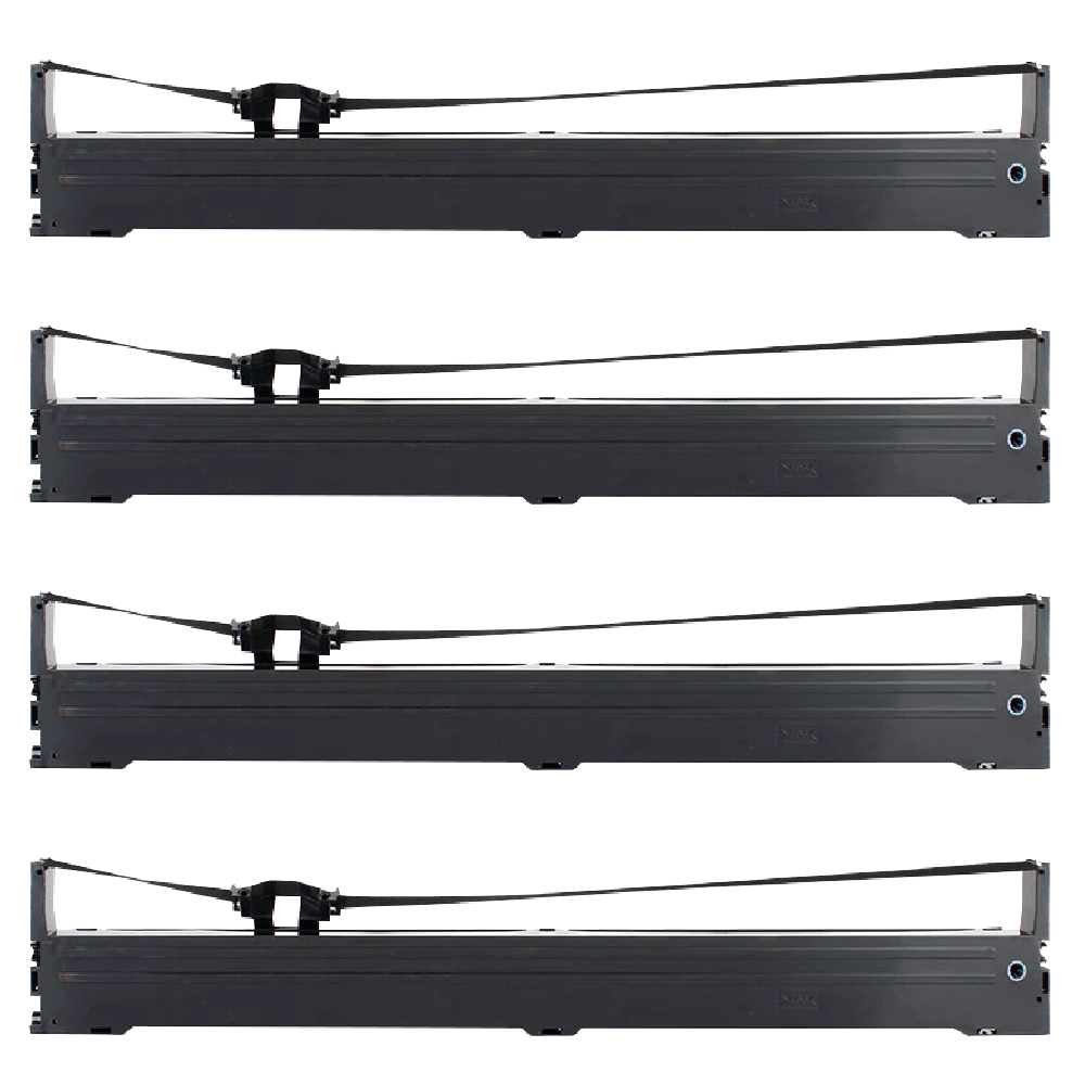 EPSON 愛普生 LQ2090 LQ2090C 4入組 黑色相容色帶 適用 Epson LQ-2090/LQ-2090C/LQ-2090CIIN/LQ-2090CII (S015541)