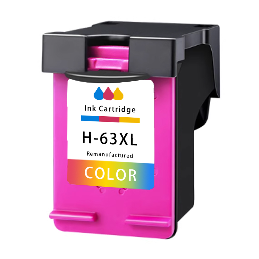 HP 惠普 【TC墨水匣】for HP 63XL 彩色 高印量 相容墨水匣 適 1110/1112/2130/2131/2132/3830/3832/4650/5220