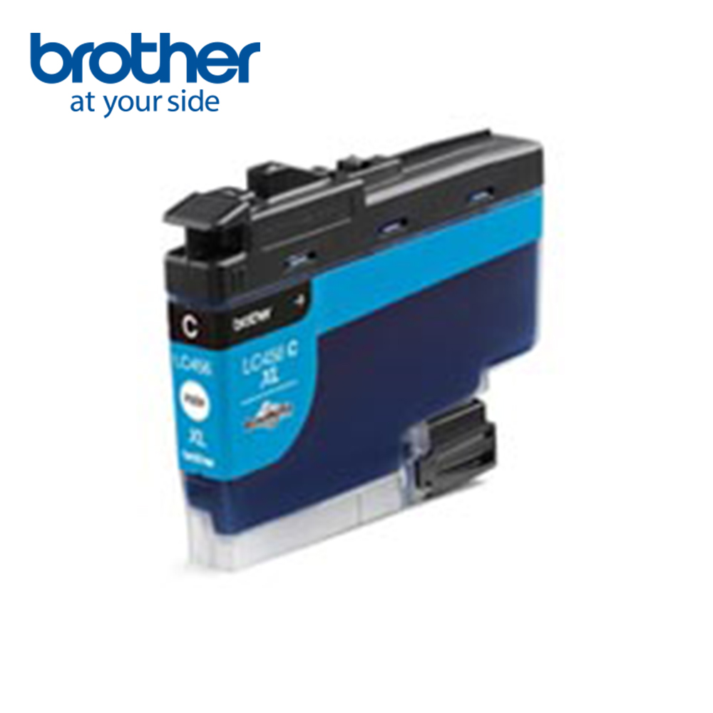 BROTHER 兄弟牌 LC456XL-C 原廠藍色高容量墨水匣(適用:MFC-J4340DW/J4540DW)