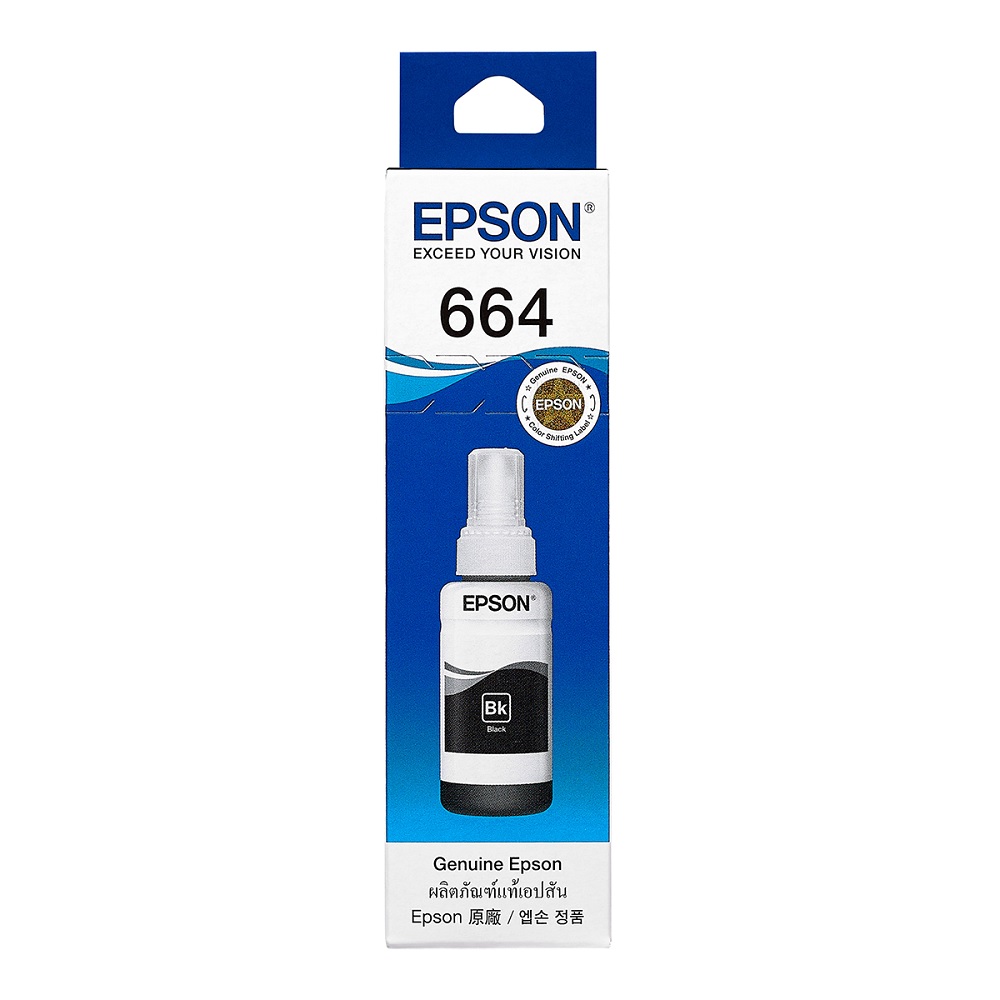 EPSON 664(C13T664100)原廠黑色墨水匣