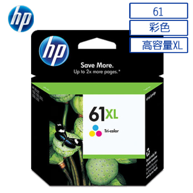 HP 惠普 CH564WA/ NO.61原廠彩色高容量墨水匣 適用J110a/J210a/J310a/J410a/J510a/J610a/DJ2540/OJ4630