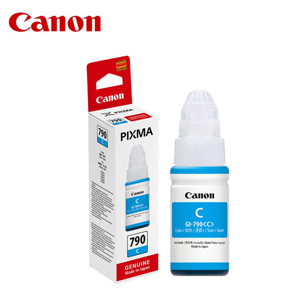 Canon 佳能 GI-790 藍色 原廠墨水 G1010 G2010 G3010 G4010