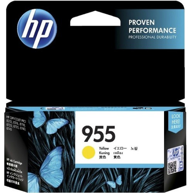 HP 惠普 L0S57AA/955 原廠黃色墨水匣 適用OJ Pro 7720/7730/7740/8210/8710/8720/8730/8740