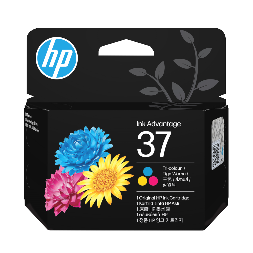HP 惠普7FP45AA /NO.37 黑色原廠墨水匣適用Deskjet UIA 5175 - PChome