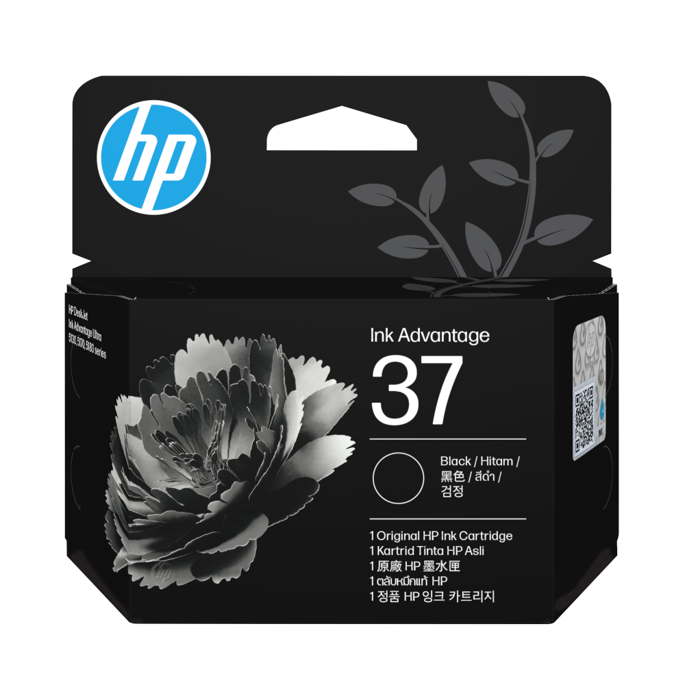 HP 惠普7FP45AA /NO.37 黑色原廠墨水匣適用Deskjet UIA 5175 - PChome